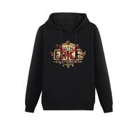FFANZUOYOU Path of Exile The Fall of Oriath Fan Unisex Sweatshirts Graphic Print Mens Hooded Black Sweater 3XL