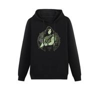 FFANZUOYOU Peter Steele We are Suspended in Dusk Hip Hop Unisex Sweatshirts Graphic Print Mens Hooded Black Sweater L