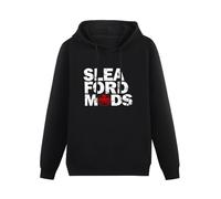 FFANZUOYOU Sleaford Mods Unisex Sweatshirts Graphic Print Mens Hooded Black Sweater S