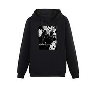FFANZUOYOU Slowdive Photo Pale Saints Chapterhouse Lush House Of Love Oh Sees Unisex Sweatshirts Graphic Print Mens Hooded Black Sweater XXL