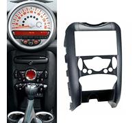 FFBHBLD Double DIN Installation Dash for BMW Mini Cooper R55 R56 R57 2007-2014, 173 x 98mm - 2 Din Radio Stereo Fascia Frame Dash Panel Trim for Android Stereo Radio DVD Navigation