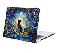 FFBOFFC Laptop Cover Compatible with MacBook Pro 13 Inch Case 2020 2019 2018 2017 2016 Release Model A2338 A2289 A2251 A2159 A1989 A1708 A1706 M2 M1, Plastic Hard Shell Case,Cats & Flowers