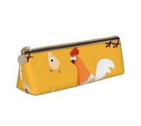 FFCVZAA Chicken Chick Print Convenience Pencil Case Pen Pouch School College Office Boys Girls Study Supplies