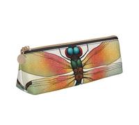 FFCVZAA Colorful Dragonfly 1 Print Convenience Pencil Case Pen Pouch School College Office Boys Girls Study Supplies