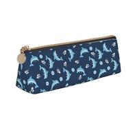 FFCVZAA Dolphin Balls Print Convenience Pencil Case Pen Pouch School College Office Boys Girls Study Supplies