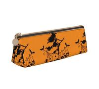 FFCVZAA Halloween Witch Flying Print Convenience Pencil Case Pen Pouch School College Office Boys Girls Study Supplies