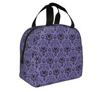 FFCVZAA Haunted Mansion Print Insulated Lunch Box Meals Snacks Drinks School Outdoor Activities Daily Commutes