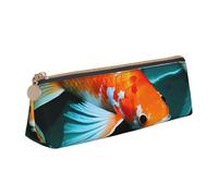 FFCVZAA HD Japanese Koi Fish Print Convenience Pencil Case Pen Pouch School College Office Boys Girls Study Supplies