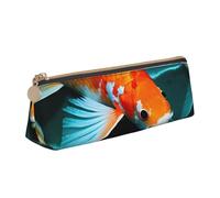 FFCVZAA HD Koi Fish Print Convenience Pencil Case Pen Pouch School College Office Boys Girls Study Supplies
