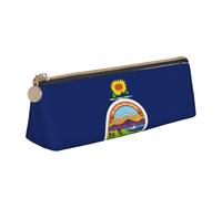 FFCVZAA Kansas State Flag Print Convenience Pencil Case Pen Pouch School College Office Boys Girls Study Supplies