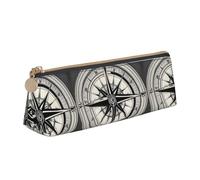 FFCVZAA Law of The Compass Navigation 1 Print Convenience Pencil Case Pen Pouch School College Office Boys Girls Study Supplies