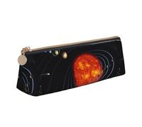 FFCVZAA Outer Space Galaxy Solar System Print Convenience Pencil Case Pen Pouch School College Office Boys Girls Study Supplies
