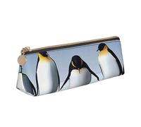 FFCVZAA Penguin Print Convenience Pencil Case Pen Pouch School College Office Boys Girls Study Supplies