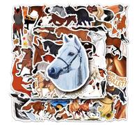 FFDHWU 100 Pieces Of Horse Stickers, Cartoon Graffiti Stickers, Creative Waterproof Stickers, Decorative Stickers, Sealing Stickers, Can Decorate Computers, Suitcases, Skateboards, Etc.