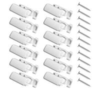 FFDHWU 12-Piece Blind Base, Complete With Screws, Fastening And Use Of Blind Cords, Curtain Accessories, Furniture Accessories