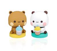 FFDHWU 2 Pieces Of Cartoon Animal Ornaments, Cute Ornaments, Interesting Ornaments, Home Decoration Ornaments, Car Interior Decorations