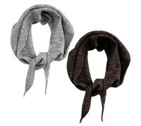 FFDHWU 2 Pieces Of Triangle Scarf, Neck Decoration Belt, Keep Warm And Cold, Trendy Photo Props.