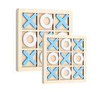 FFDHWU 2 Pieces Wooden Board Game Set, Creative Children'S Toys, Party Games, Age 3+