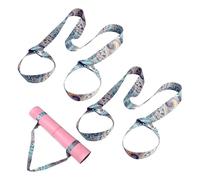 FFDHWU 2 Pieces Yoga Mat Binding Straps, Yoga Mat Storage Straps, Yoga Mat Accessories, Adjustable Straps, Yoga Mat Carrying Straps