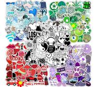 FFDHWU 5 Sets With A Total Of 250 Pieces Of Small Fresh And Cute Graffiti Stickers, Kawaii Stickers, Girly Stickers, Girl Stickers, Teen Stickers, Computer Stickers