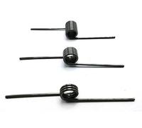 FFDSDUH Torsion Spring 2pcs Wire Diameter 0.25cm V-Shaped Helical Ring 65Mn Angle Torsional Spring Steel 60 90 120 180 Degrees (9mm,0.8cm (90 Degrees))