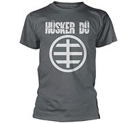 FFE Husker Du 'Circle Logo' Men T Shirt Dark Grey