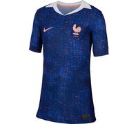 FFF 2025 Stadium Home (Women's Team) Big Kids' Nike Dri-FIT Soccer Replica Jersey - Blue - Polyester S