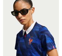 FFF 2026 Stadium Home Women's Nike Dri-FIT Football Replica Shirt - Blue - Polyester S (UK 8-10)