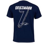 FFF Antoine Griezmann T-Shirt - French Football Team Official Collection, Blue, L