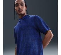 FFF Club Men's Nike Football Knit Polo - Blue - Polyester/Rayon XL