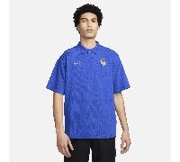 FFF Men's Nike Football Oversized Polo - Blue - Cotton M
