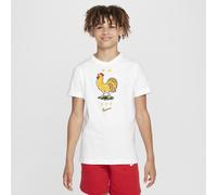 FFF Older Kids' Nike Football T-Shirt - White - Cotton M
