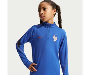 FFF Strike Older Kids' Nike Dri-FIT Football Drill Top - Blue - Polyester/Elastane XL