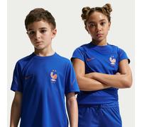 FFF Strike Older Kids' Nike Football Dri-FIT Short-Sleeve Top - Blue - Polyester M