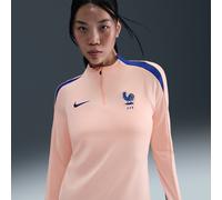 FFF Strike Women's Nike Dri-FIT Football Drill Top - Pink - Polyester/Elastane S (UK 8-10)
