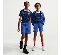 FFF Tech Fleece Older Kids' (Boys') Nike Football Shorts - Blue - Cotton/Polyester M