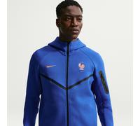 FFF Tech Fleece Windrunner Men's Nike Football Full-Zip Hoodie - Blue - Cotton/Polyester M