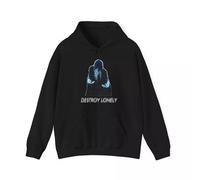 fffresttv Destroy Lonely Silhouette Hoodies - No Stylist Merch Black M