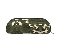 FFGhjk Army camouflage Printed portable pencil case, easy to carry around, perfect for office use