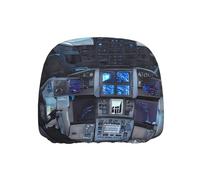 FFGhjk Cabin of The Future Printed Car Headrest Covers Single Pack - Anti-Stain and Dust Cover for Car/Truck/Vancouver Interiors