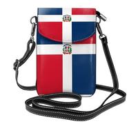 FFGhjk Dominican Republic Women's mobile phone crossbody bag, lightweight wallet and waist bag, perfect for everyday travel.
