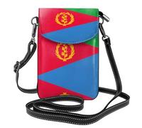 FFGhjk Eritrean flag Women's mobile phone crossbody bag, lightweight wallet and waist bag, perfect for everyday travel.