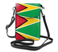 FFGhjk Flag of Guyana Women's mobile phone crossbody bag, lightweight wallet and waist bag, perfect for everyday travel.