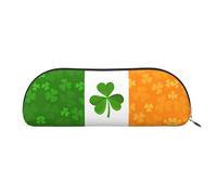 FFGhjk irish flag Printed portable pencil case, easy to carry around, perfect for office use