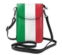 FFGhjk Italian flag Women's mobile phone crossbody bag, lightweight wallet and waist bag, perfect for everyday travel.