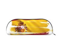 FFGhjk Spain Flag Printed portable pencil case, easy to carry around, perfect for office use