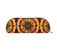 FFGhjk Turning the flame Printed portable pencil case, easy to carry around, perfect for office use
