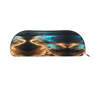 FFGhjk View under the moon Printed portable pencil case, easy to carry around, perfect for office use