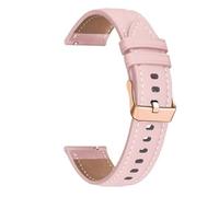 FFHAO 18mm Leather Strap For Huawei Watch GT 4 41mm Smart Watch Band For Huawei Watch GT4 41mm Strap Wristband Bracelet correa Watchbands(Pink,HUAWEI GT 4 41mm)