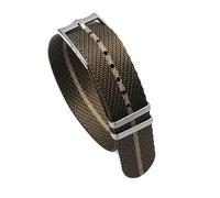 FFHAO 20mm 22mm Premium Grade NATO Zulu Watch Strap Nylon Replacement Watch Strap For Tudor Adjustable Strap Bracelet Pin Buckle (Color : 7 strap, Size : 20mm)
